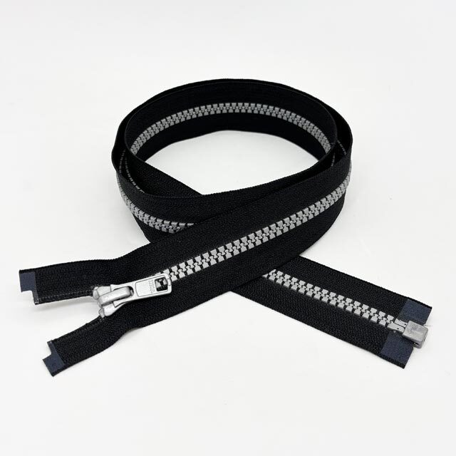 5VS オープンファスナー 金属調エレメント