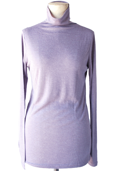 インナータートルネック（ライトパープル）