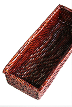 アタ製　カトラリーボックス（ブラウン）