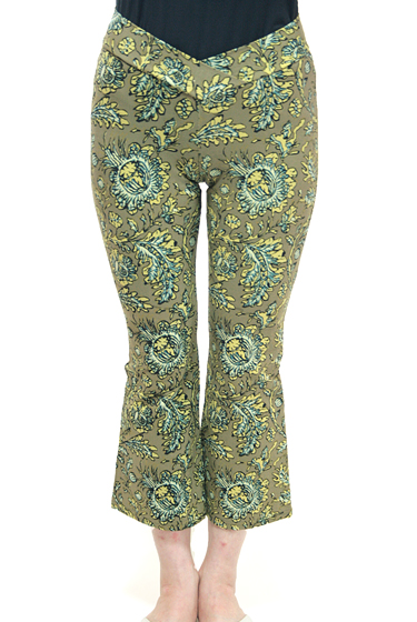 草木染めヨガウェア アラジンパンツ エコ 自然派 タイダイ ハイ