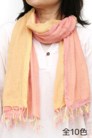 タイ製　ダブルガーゼストール