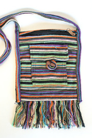 バッグ■ふさ付き斜め掛けポシェット（01）