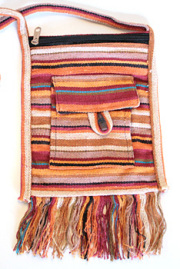 バッグ■ふさ付き斜め掛けポシェット（04）