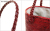 巾着フタ付き　手提げかごアタバッグ（レッド）