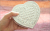 アルミ製ハート型小物入れ