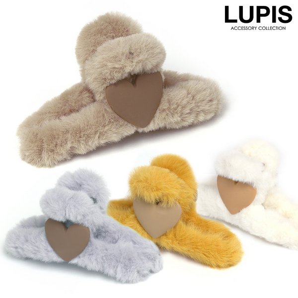 ルピス バンスクリップ レディース ヘアクリップ ヘアアクセサリー ファー ハート かわいい ガーリー 秋冬 ふわふわ 時短 ヘアアレンジ LUPIS ルピス バンスクリップ レディース ヘアクリップ ヘアアクセサリー ファー ハート かわいい ガーリー 秋冬 ふわふわ 時短 ヘアアレンジ LUPIS