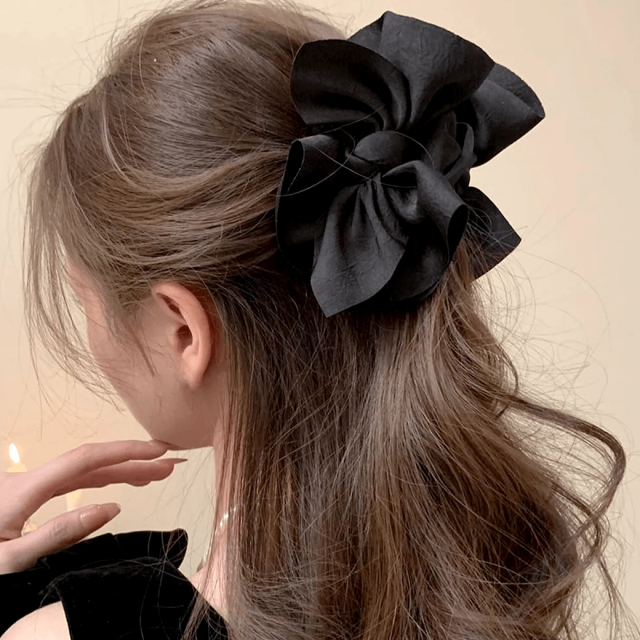 ルピス ヘアクリップ バンスクリップ ヘアアクセサリー リボン 大きめ 上品 エレガント 華やか ガーリー かわいい シンプル 簡単 まとめ髪 ルピス ヘアクリップ バンスクリップ ヘアアクセサリー リボン 大きめ 上品 エレガント 華やか ガーリー かわいい シンプル 簡単 まとめ髪