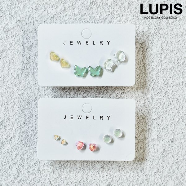ルピス ピアス レディース セット うるつや ハート バタフライ 蝶々 サークル くま ベアー アニマル かわいい シンプル 上品 小ぶり 韓国 ルピス ピアス レディース セット うるつや ハート バタフライ 蝶々 サークル くま ベアー アニマル かわいい シンプル 上品 小ぶり 韓国