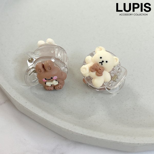 ルピス ヘアアクセサリー ヘアクリップ ミニ 小ぶり くま うさぎ クマ ウサギ アニマル かわいい ワンポイント ヘアアレンジ 韓国 ルピス ヘアアクセサリー ヘアクリップ ミニ 小ぶり くま うさぎ クマ ウサギ アニマル かわいい ワンポイント ヘアアレンジ 韓国