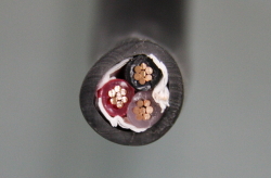 �Ͷ��ݥꥨ��������ӥ˥륷���������֥� 3.5mm2    3����(CV)
