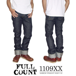 �ե륫����� NARROW STRAIGHT HEAVY OZ ���ȥ졼�ȥ����� �إӡ����� �ꥸ�å�  FULLCOUNT  FC-1109XX-7000 -JOE-