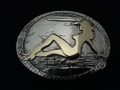 MONTANA  Bkl-Mudflap Cowgirl 2Tone 60810P