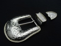 MONTANA  Bkl-3PieceSet Nickel Silver 61287