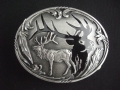 �Хå��롡�ͥ��ƥ���  SKU3DE  Elk Silhouette (Diamond Cut)