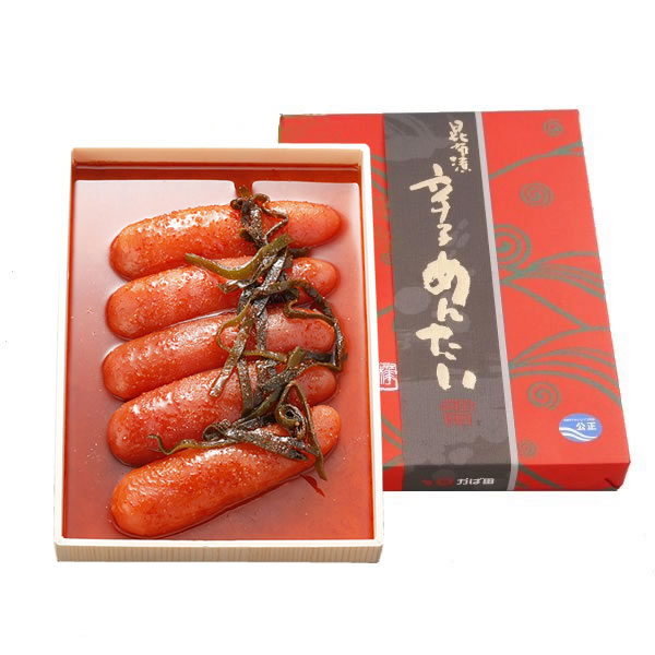 昆布漬辛子めんたい『雷』 化粧箱詰 300g(101032)