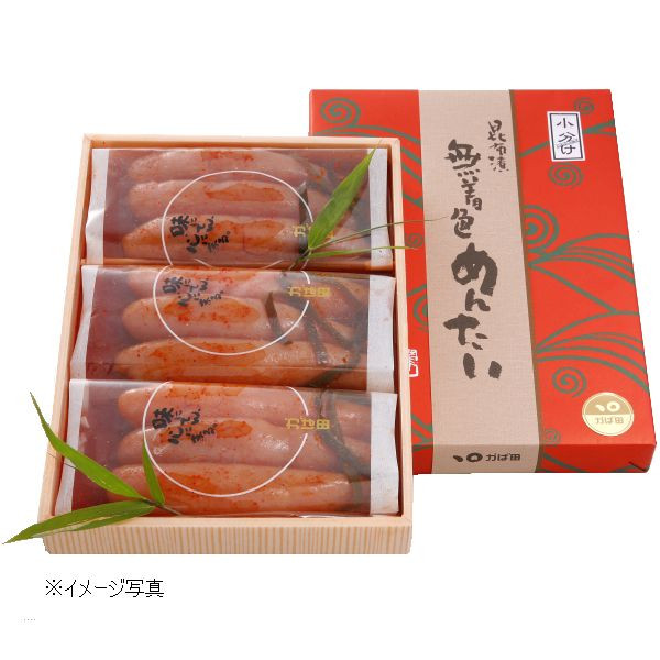 昆布漬辛子めんたい『無着色』(小分け) 商品イメージ