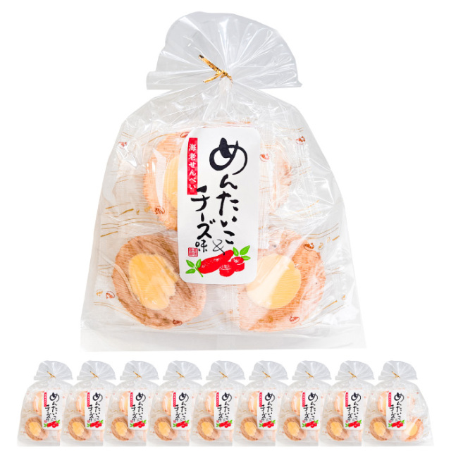 めんたいチーズせんべい