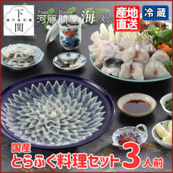 【冷蔵】とらふく料理セット 3人前/EC