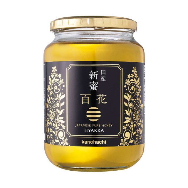 【2026年度産新蜜】国産新蜜プレミアム百花蜂蜜1kg ※8月17日より順次発送