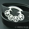 THIRTEEN DESIGNS(�����ƥ�����ǥ�����)��MULTI FACE KNUCKLE BELT ��KBE-4