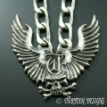 THIRTEEN DESIGNS(�����ƥ�����ǥ�����)   BIG GULL WING SKULL NECKLACE TL��KN-TL��