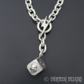 THIRTEEN DESIGNS(�����ƥ�����ǥ�����)   LIGHTNING & DICE NECKLACE BS��KP-BS1��