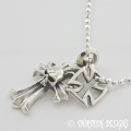 Thirteen Smart(�����ƥ����󥹥ޡ���)   FATE CROSS & SKULL PENDANT SP-1�ڥ��������դ���
