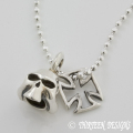 Thirteen Smart(�����ƥ����󥹥ޡ���)   TINY FLATNESS SKULL PENDANT SP-5�ڥ��������դ���
