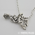 Thirteen Smart(�����ƥ����󥹥ޡ���)   GUN & SKULL PENDANT SP-6�ڥ��������դ���