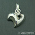 THIRTEEN DESIGNS(�����ƥ�����ǥ�����)   MIDDLE TWIST HEART PENDANT��LP-2��