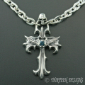 THIRTEEN DESIGNS(�����ƥ�����ǥ�����)   JEWEL IN FLYING CROSS NECKLACE��FP-6JW��