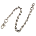 THIRTEEN DESIGNS(�����ƥ�����ǥ�����)��SMALL MAD SKULL WALLET CHAIN  KWC-2