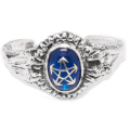 ALEX STREETER(����å������ȥ꡼����) ��ANGEL HEART BANGLE BLUE/DRAGON�����󥸥���ϡ��ȥХ󥰥롡ALB532