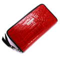 BWL(�ӥ륦������쥶��)�� Zipper(�� size)Colored Aligator Skin ��RED ��˼�߸˸¤��W968