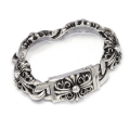 CHROME HEARTS(������ϡ���)��KEEPER 4LINK BRACELET  �����ѡ�4��󥯥֥쥹��å�