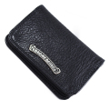 CHROME HEARTS(������ϡ���)�������ɥ�����#2 �֥�å��إӡ��쥶����Wallet Card Case #2 Black Heavy Leather