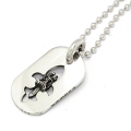 CHROME HEARTS(������ϡ���)���ɥå�����S���ե쥢/Dog Tag SML Fleur W/Dagger