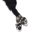 CHROME HEARTS(������ϡ���)���쥶���֥쥤��w/L&T���åץ�Leather Braid w/L&T Tips