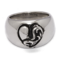 CHROME HEARTS(������ϡ���)��HEART IN BAND RING ���ϡ��ȥ���Х�ɥ��