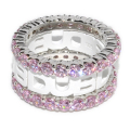 DUB collection(���֥��쥯�����)Raise Spice Pile Ring(��ǥ��������)��DUBj-130-6/WH&PK��