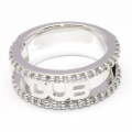 DUB collection(���֥��쥯�����)Petit shine open work Ring ��DUBj-241-2�� ��WH(�ۥ磻��)�ۿ���