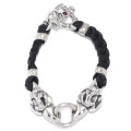 TRAVIS WALKER(�ȥ�����������)��Braided Leather Griffin Bracelet  BRS019
