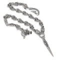 TRAVIS WALKER(�ȥ�����������)��Hook 13 Skull Links w/2 Gargoyles & Dagger Wallet Chain  WCS017