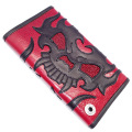 TRAVIS WALKER(�ȥ�����������)��Large 3 Fold Wallet-Cow Hide RED  w/#54  4W04-54