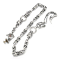 TRAVIS WALKER(�ȥ�����������)��Thunder hook w/3 Gargoyles DC Ring & Meat Links Wallet Chain  WCS012