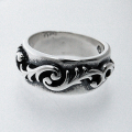 TRAVIS WALKER(�ȥ�����������)������������Х�ɥ�󥰡�SCROLL BAND RING��RGS090