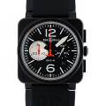 �٥��������BELL��ROSS��BR03-94CFBW-R�������Υ���ա�42mm��PVD���֥�å�������