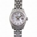 ����å�����ROLEX���ǥ��ȥ��㥹�ȡ���ǥ�������Ref.179174NG���ۥ磻�ȥ����롡10P�����䡡����