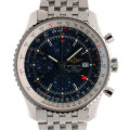 �֥饤�ȥ�󥰡�BREITLING��A242C51NP���ʥӥ����ޡ����ɡ�GMT����ư�������֥롼��USED�����