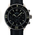 �֥��ѥ�BLANCPAIN���ե��եƥ����ե����ॹ�ե饤�Хå������� 5085F.1130.52��SS��45mm���֥�å���USED�����